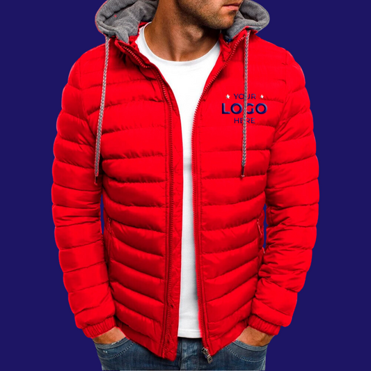 Custom Winter Jacket Hooded