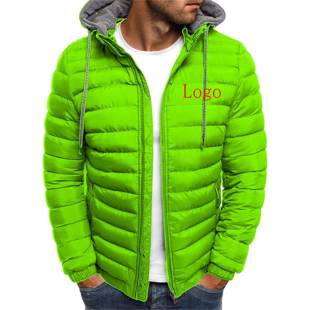 Custom Winter Jacket Hooded