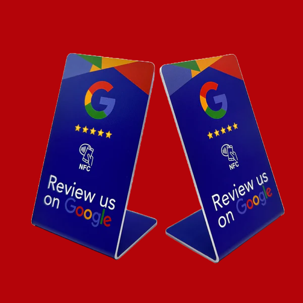 NFC Google Review Table